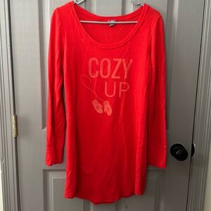 Aerie Waffle Knit Cozy Up Sleep Shirt